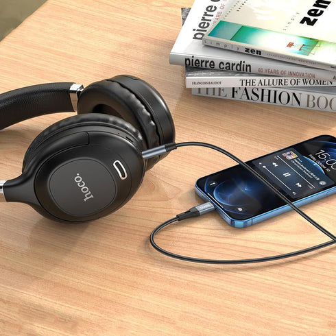 Hoco Lightning To Audio Conversion Cable - 1m - WooTech Online Shopping In SA