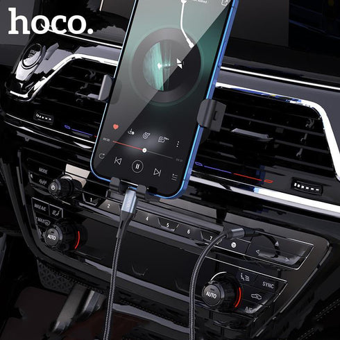 Hoco Lightning To Audio Conversion Cable - 1m - WooTech Online Shopping In SA