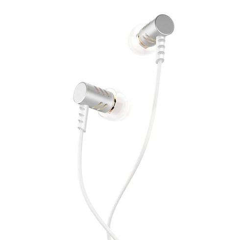 hoco M48 3.5mm Wired Earphone with Microphone Noise-canceling Stereo Sports Headset - WooTech Online Shopping In SA