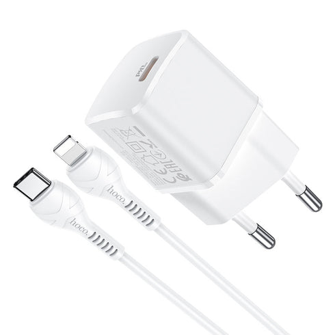 Hoco N10 Single Port Pd Charger Set - WooTech Online Shopping In SA