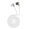Hoco U42 120Cm Exquisite Steel Micro USB Data Cable - White - WooTech Online Shopping In SA