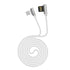 Hoco U42 120Cm Exquisite Steel Micro USB Data Cable - White - WooTech Online Shopping In SA