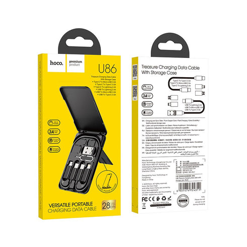 Hoco U86 6 in 1 Data Cable