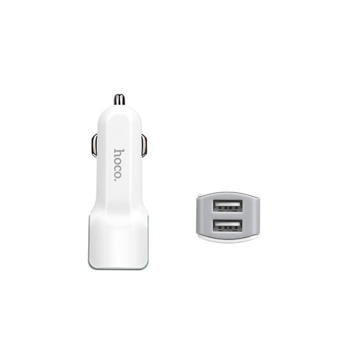 Hoco Z23 12W Dual Port Car Charger - WooTech Online Shopping In SA