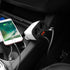 Hoco Z28 Dual USB/Cigarette Lighter Car Charger With LED Display - WooTech Online Shopping In SA