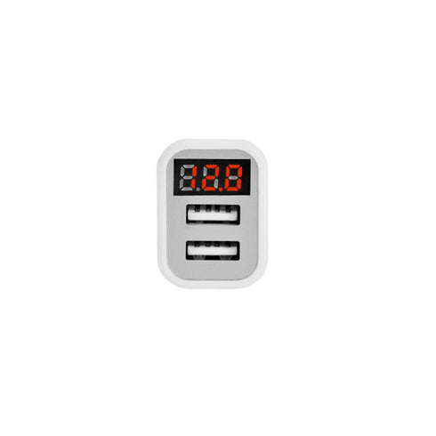 Hoco Z3 3.1A Dual USB LED Fast Car Charger - WooTech Online Shopping In SA