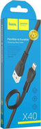 HocoChargingDataCablex40 - WooTech Online Shopping In SA