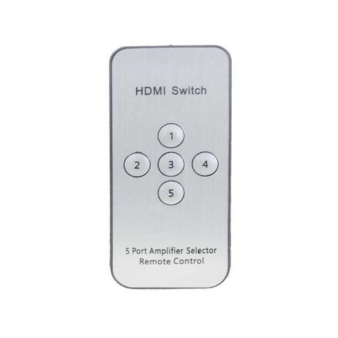 HDMI Switch 5 Port - HDMI 5 To 1 Switch - Black