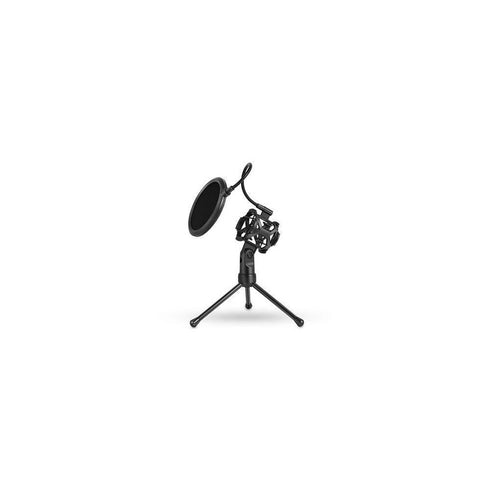 Andowl Mini Microphone Pop Filter Shockproof Desktop Stand PS-2 - WooTech Online Shopping