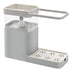 Kitchen Press Soap Dispenser Automatic Detergent Box Drain Sink with Towel Bar Shelf Sponge Holder - WooTech Online Shopping In SA