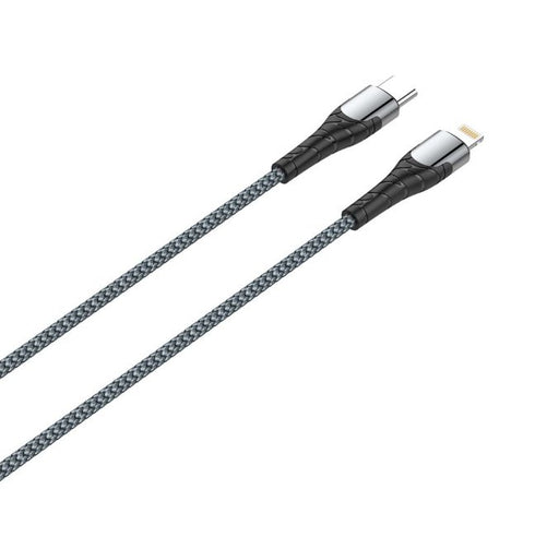 LC-112 USB-C to Lightning Cable PD FAST CHARGING 30W - WooTech Online Shopping In SA