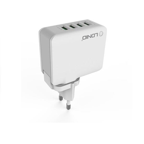 LDNIO 4 Port auto Id charger - WooTech Online Shopping In SA