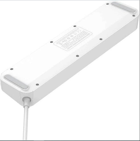 LDNIO SC4408 Defender Series Power Socket with 4 Socket Outlets and 4 USB Charging Port, 5 Power Socket, Waterproof Mechanical Switch, 2500W Power, 2 - WooTech Online Shopping In SA
