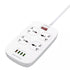 Ldnio Universal power Socket with 4 Usb Charger - WooTech Online Shopping In SA