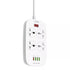Ldnio Universal power Socket with 4 Usb Charger - WooTech Online Shopping In SA