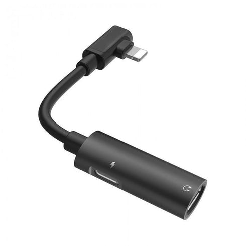 lightning To Aux converter for Ios Hoco-LS18 - Black - WooTech Online Shopping In SA