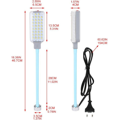 Magnetic 34LED Flexible Work Light - WooTech Online Shopping In SA