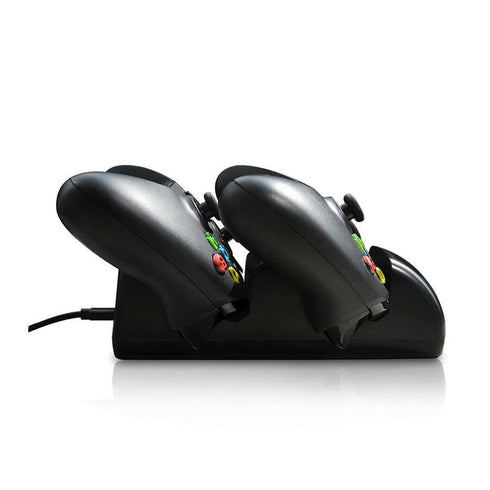 MIMD Charging Dock for XBOX ONE/SLIM/X Dual Gaming Charger Stand for XBOXONE- Black - WooTech Online Shopping In SA
