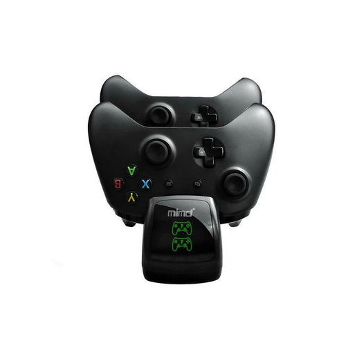 MIMD Charging Dock for XBOX ONE/SLIM/X Dual Gaming Charger Stand for XBOXONE- Black - WooTech Online Shopping In SA