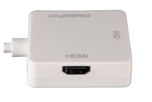 Mini Display Port to HDMI|DVI|DISPLAYPORT Adapter - White - WooTech Online Shopping In SA