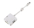 Mini Display Port to HDMI|DVI|DISPLAYPORT Adapter - White - WooTech Online Shopping In SA