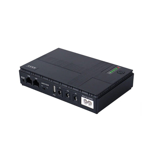 Mini UPS Backup power supply 10400MAH - Wifi Router Ups With POE 5V/9V/12V/15V/24V - WooTech Online Shopping In SA