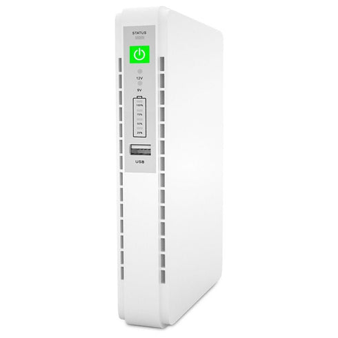 Mini UPS Backup power supply 12000MAH - Wifi Router Ups With POE - WooTech Online Shopping In SA