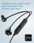 MOXOM Bluetooth Earphones Wireless Volume Control Stereo Headset V4.1 Noise Reducing Wireless Earphones For iPhone for Samsung mox-25 - WooTech Online Shopping In SA