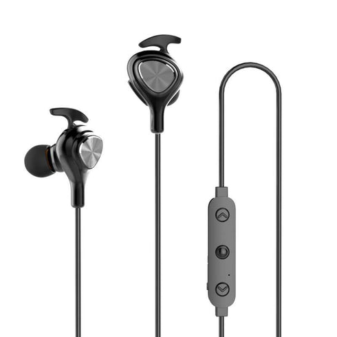 MOXOM Bluetooth Earphones Wireless Volume Control Stereo Headset V4.1 Noise Reducing Wireless Earphones For iPhone for Samsung mox-25 - WooTech Online Shopping In SA