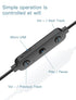 MOXOM Bluetooth Earphones Wireless Volume Control Stereo Headset V4.1 Noise Reducing Wireless Earphones For iPhone for Samsung mox-25 - WooTech Online Shopping In SA