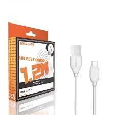 Moxom CC-06 Fast Charging & Data Transmission Super Cable With 1.2 Meter Length - WooTech Online Shopping In SA
