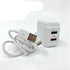 Moxom Fast Home Charger 2 port charger - WooTech Online Shopping In SA