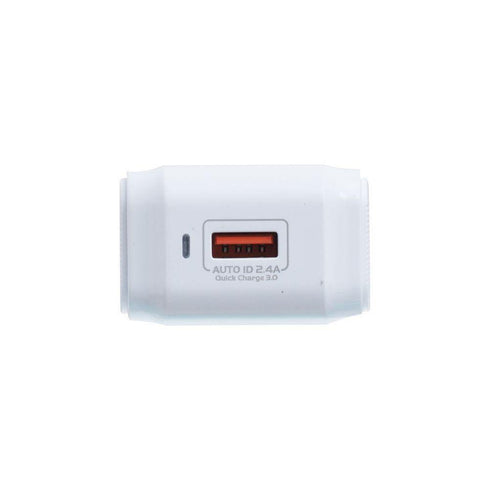 Moxom QC3.0 Super Fast Phone charger- With cable- kh-67y - WooTech Online Shopping In SA
