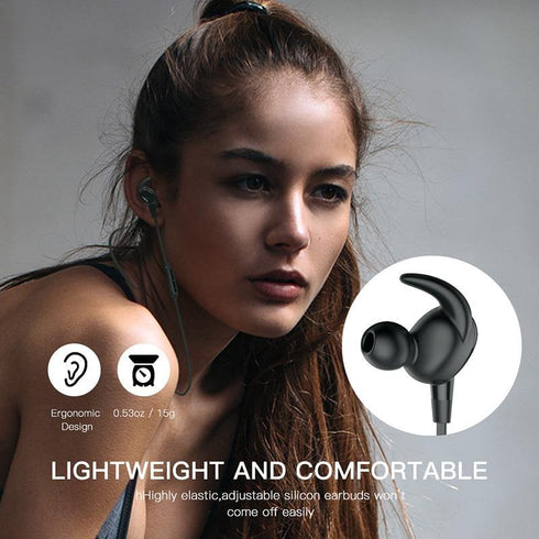 MOXOM Wireless Headphones Bluetooth V4.1 Sport Earphone mox34 - WooTech Online Shopping In SA