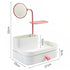 Multifunctional Makeup Organizer with Rotatable Mirror - WooTech Online Shopping In SA