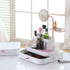 Multifunctional Makeup Organizer with Rotatable Mirror - WooTech Online Shopping In SA