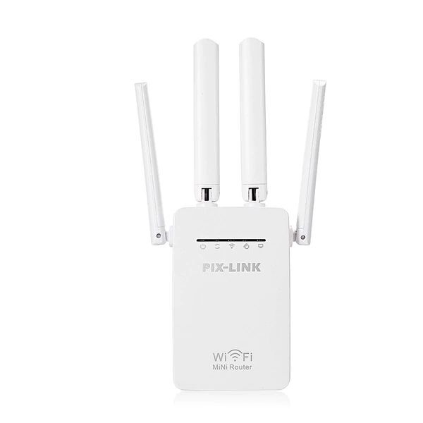 Pix- Link LV-WR09 Wireless N Wifi Repeater/Router/AP - White - WooTech Online Shopping In SA