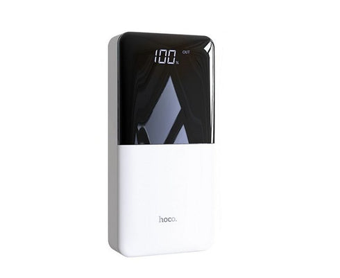 Power bank 20000mAh 4 USB Output - hoco J42A - white - WooTech Online Shopping In SA