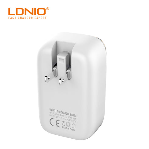 USB Phone Charger 4 Ports Wall Travel Light Charger 5V 4.4A - WooTech Online Shopping