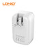 USB Phone Charger 4 Ports Wall Travel Light Charger 5V 4.4A - WooTech Online Shopping