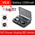 Bluetooth 5.0 Earphones TWS F9 5.0V Stereo Noise Cancelling Gaming Earbuds - WooTech Online Shopping