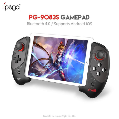 Bluetooth Gamepad Wireless Telescopic Game Controller Joystick Pad for iOS/Android/WIN - IPEGA PG-9083s - WooTech Online Shopping