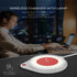 10W Fast Wireless Charger Built-in Bedside Lamp Qi Quick Charging Pad - AW001 - WooTech Online Shopping