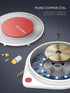 10W Fast Wireless Charger Built-in Bedside Lamp Qi Quick Charging Pad - AW001 - WooTech Online Shopping