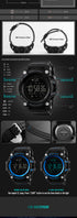 Skmei 1385 Waterproof Alarm Bluetooth Sports Watch - WooTech Online Shopping