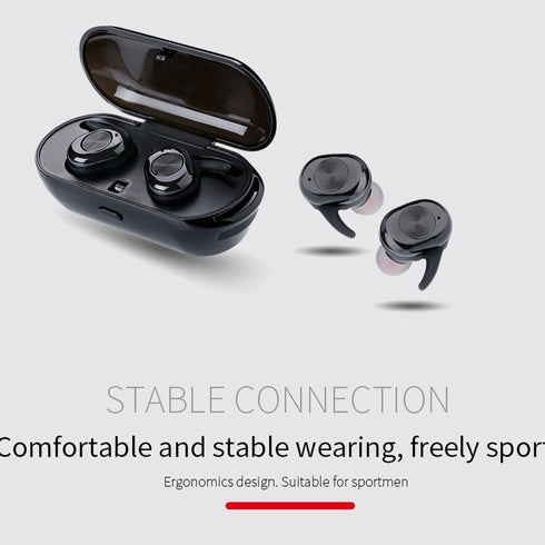 Tws True Wireless J3S Mini Bluetooth 5.0 Stereo Headset Sport Earbuds - WooTech Online Shopping