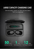 Bluetooth 5.0 Earphones TWS F9 5.0V Stereo Noise Cancelling Gaming Earbuds - WooTech Online Shopping