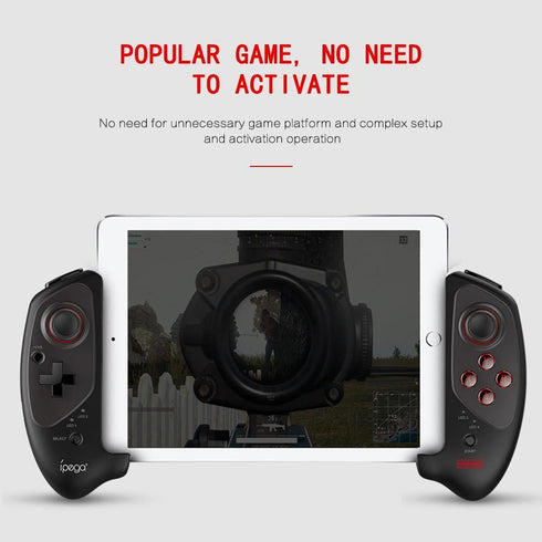 Bluetooth Gamepad Wireless Telescopic Game Controller Joystick Pad for iOS/Android/WIN - IPEGA PG-9083s - WooTech Online Shopping