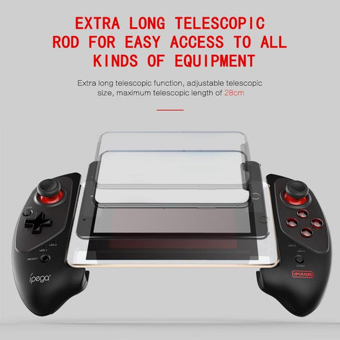 Bluetooth Gamepad Wireless Telescopic Game Controller Joystick Pad for iOS/Android/WIN - IPEGA PG-9083s - WooTech Online Shopping