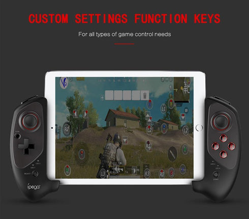 Bluetooth Gamepad Wireless Telescopic Game Controller Joystick Pad for iOS/Android/WIN - IPEGA PG-9083s - WooTech Online Shopping